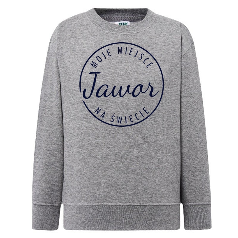 Bluza dziecięca Moje miejsce na świecie Jawor - obrazek 5