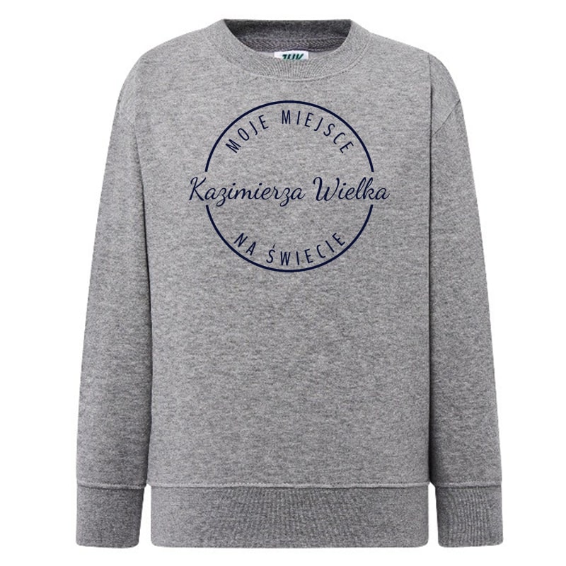 Bluza dziecięca Moje miejsce na świecie Kazimierza Wielka - obrazek 5