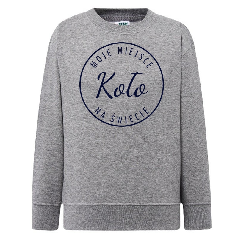 Bluza dziecięca Moje miejsce na świecie Koło - obrazek 5