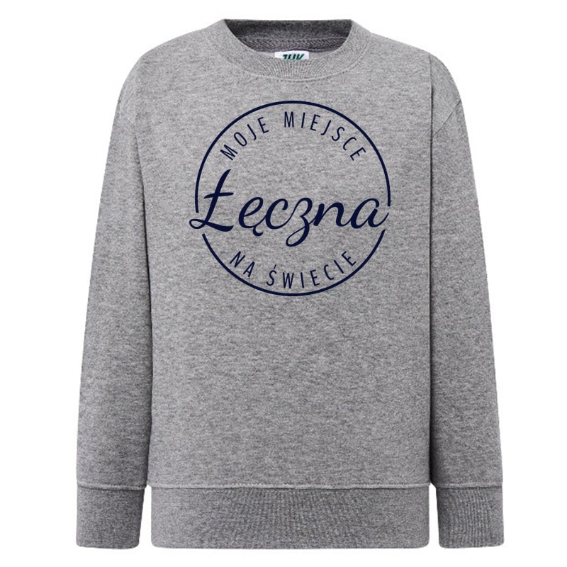 Bluza dziecięca Moje miejsce na świecie Łęczna - obrazek 5
