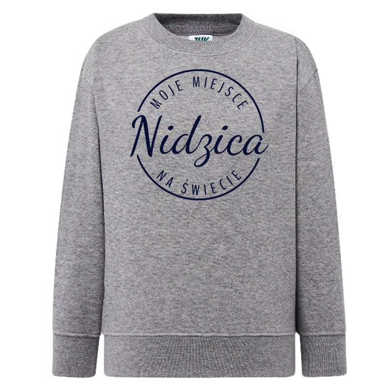 Bluza dziecięca Moje miejsce na świecie Nidzica - obrazek 5
