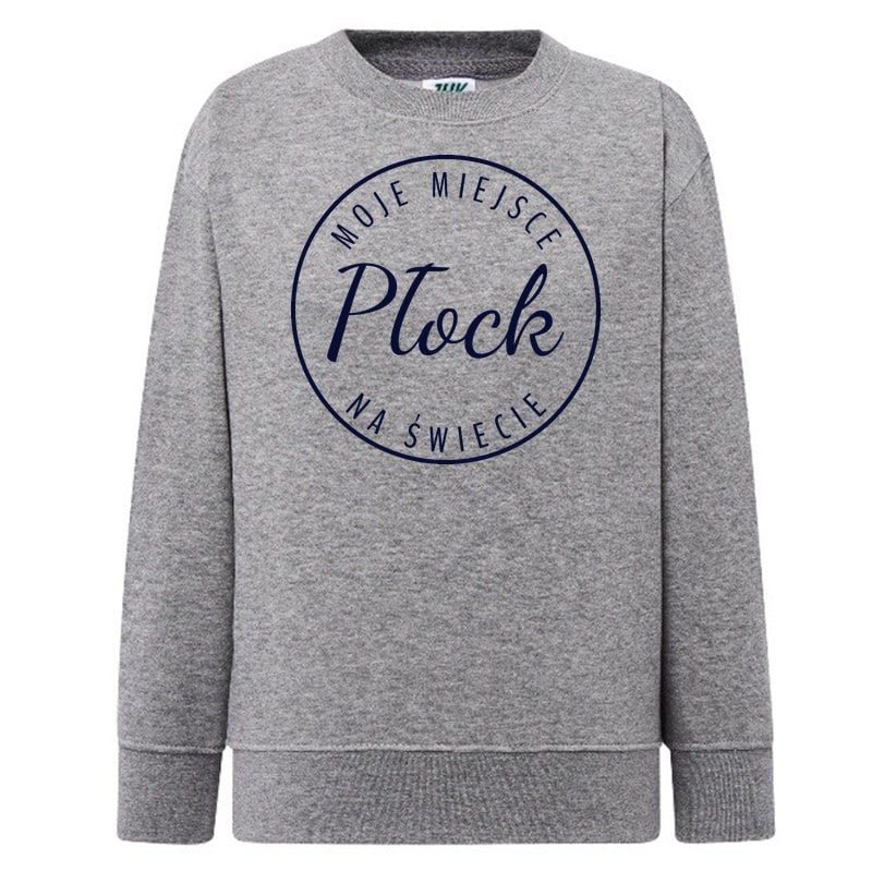 Bluza dziecięca Moje miejsce na świecie Płock - obrazek 5