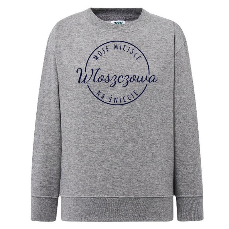 Bluza dziecięca Moje miejsce na świecie Włoszczowa - obrazek 5