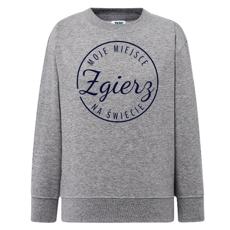 Bluza dziecięca Moje miejsce na świecie Zgierz - obrazek 5