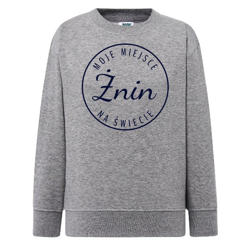 Bluza dziecięca Moje miejsce na świecie Żnin - obrazek 5