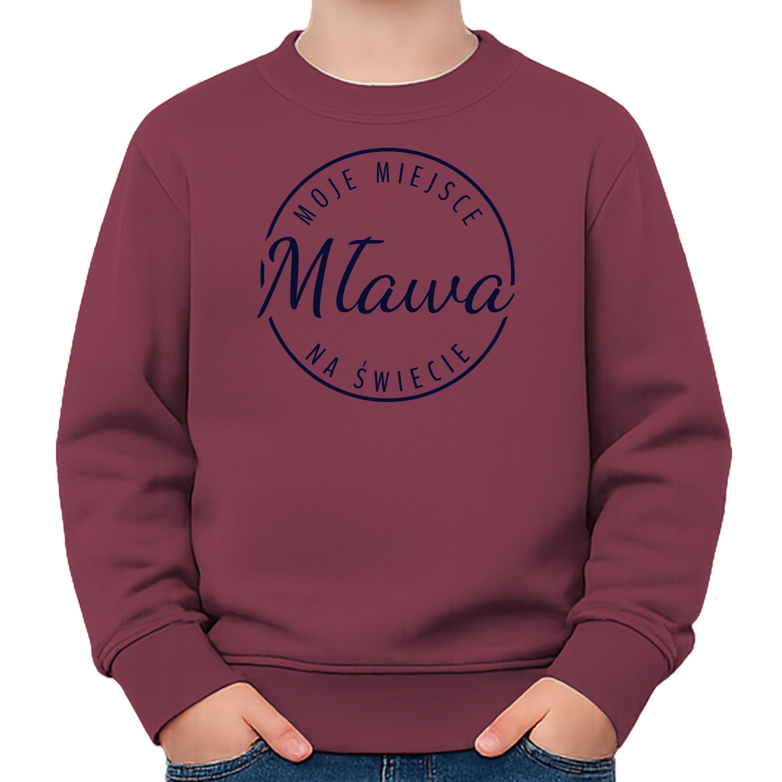 Bluza dziecięca Moje miejsce na świecie Mława - obrazek 6