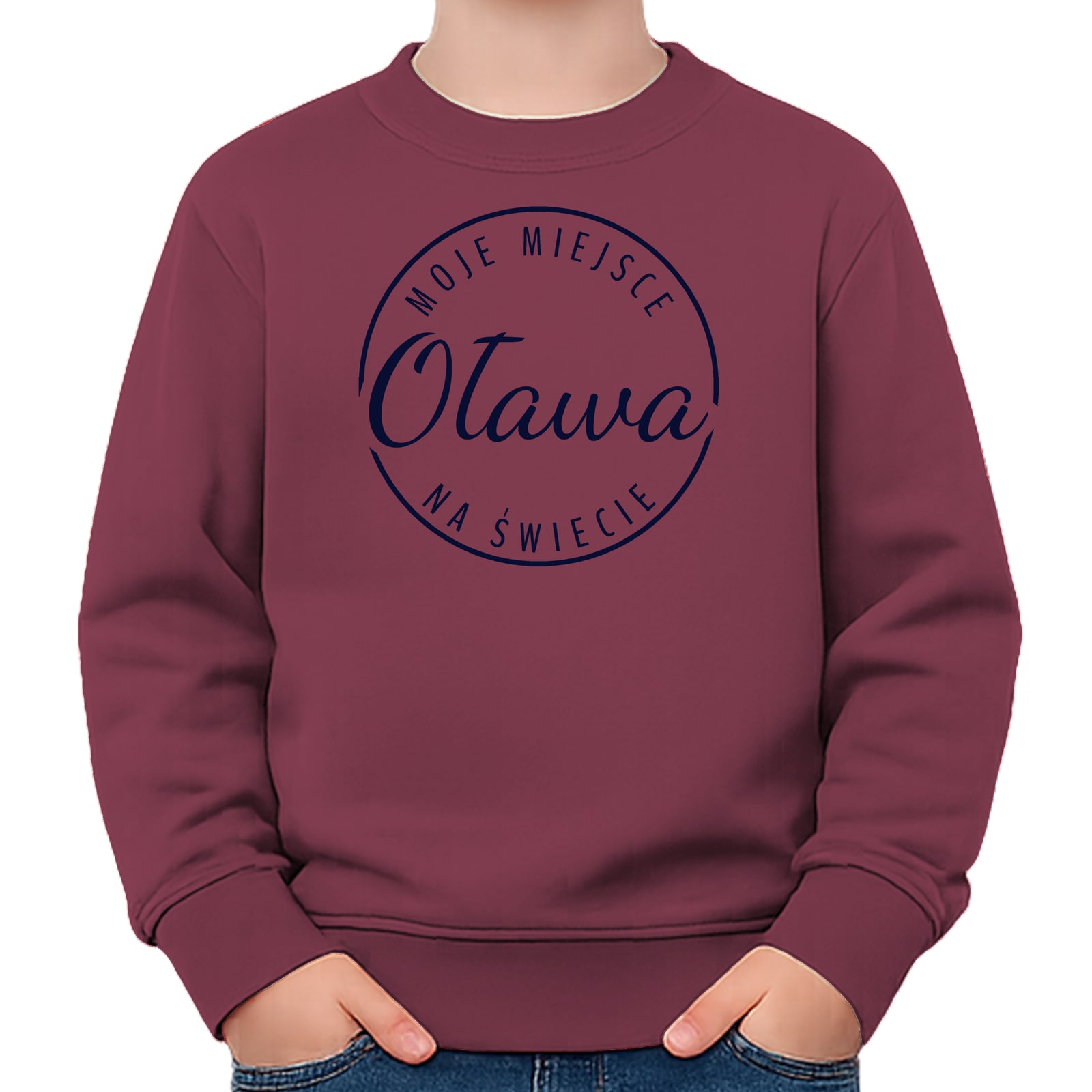 Bluza dziecięca Moje miejsce na świecie Oława - obrazek 6