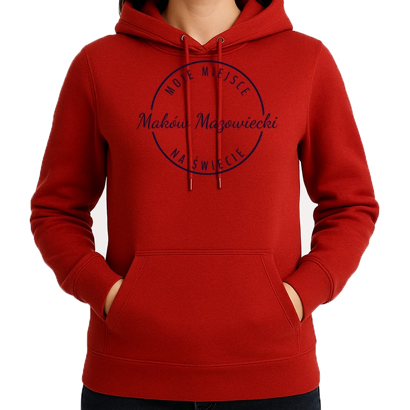 Kangurka damska Moje miejsce na świecie Maków Mazowiecki - obrazek 3