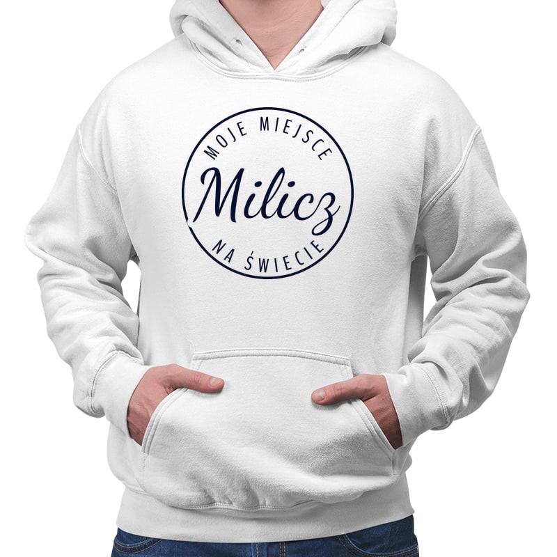 Kangurka męska Moje miejsce na świecie Milicz