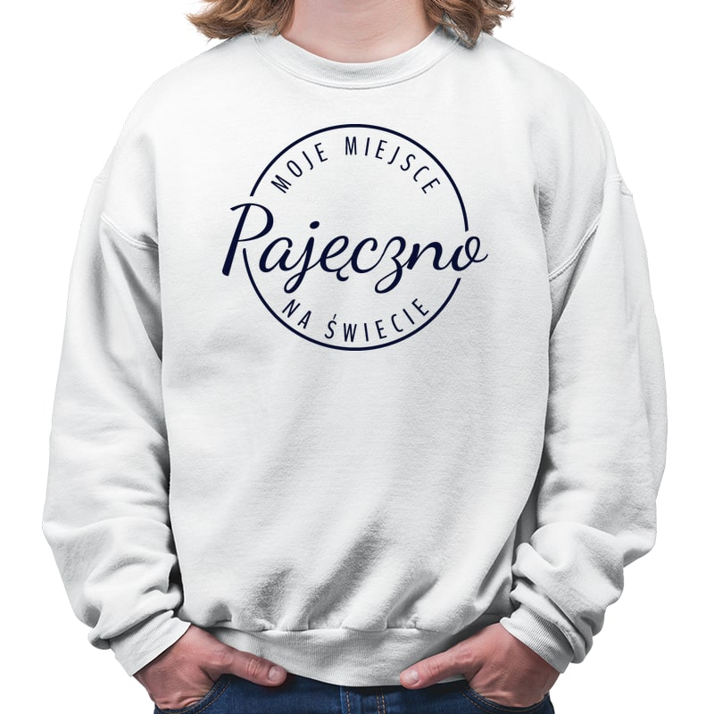 Bluza unisex Moje miejsce na świecie Pajęczno