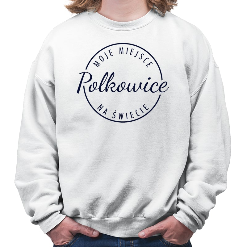 Bluza unisex Moje miejsce na świecie Polkowice