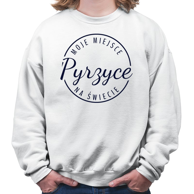 Bluza unisex Moje miejsce na świecie Pyrzyce
