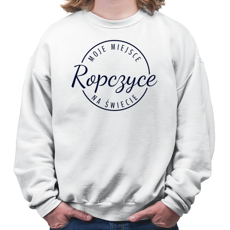Bluza unisex Moje miejsce na świecie Ropczyce