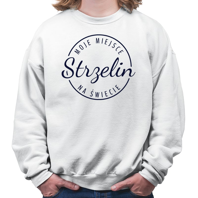 Bluza unisex Moje miejsce na świecie Strzelin