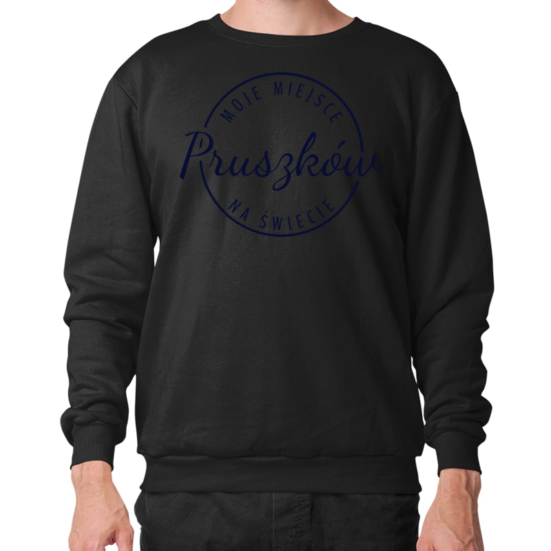 Bluza unisex Moje miejsce na świecie Pruszków - obrazek 2
