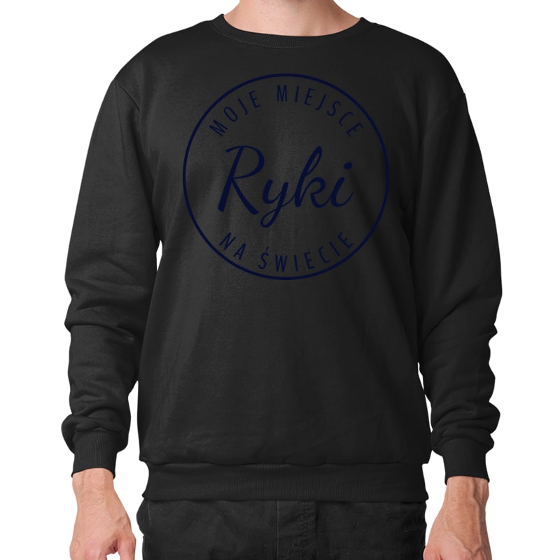 Bluza unisex Moje miejsce na świecie Ryki - obrazek 2