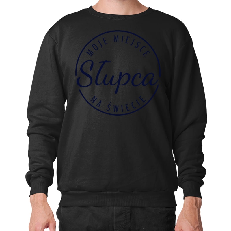 Bluza unisex Moje miejsce na świecie Słupca - obrazek 2