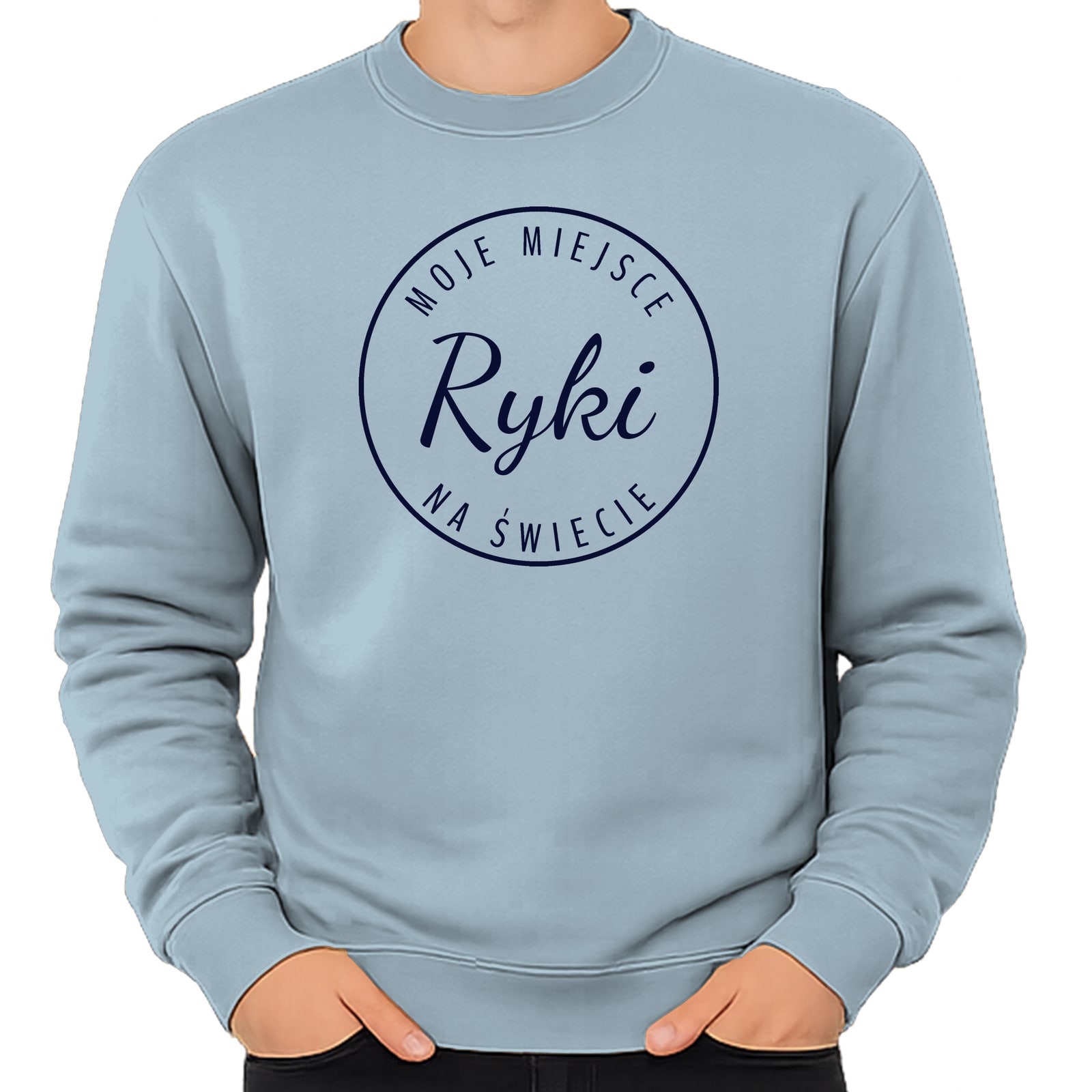 Bluza unisex Moje miejsce na świecie Ryki - obrazek 8