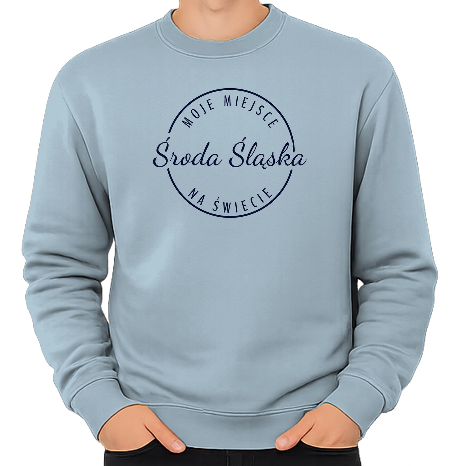 Bluza unisex Moje miejsce na świecie Środa Śląska - obrazek 8