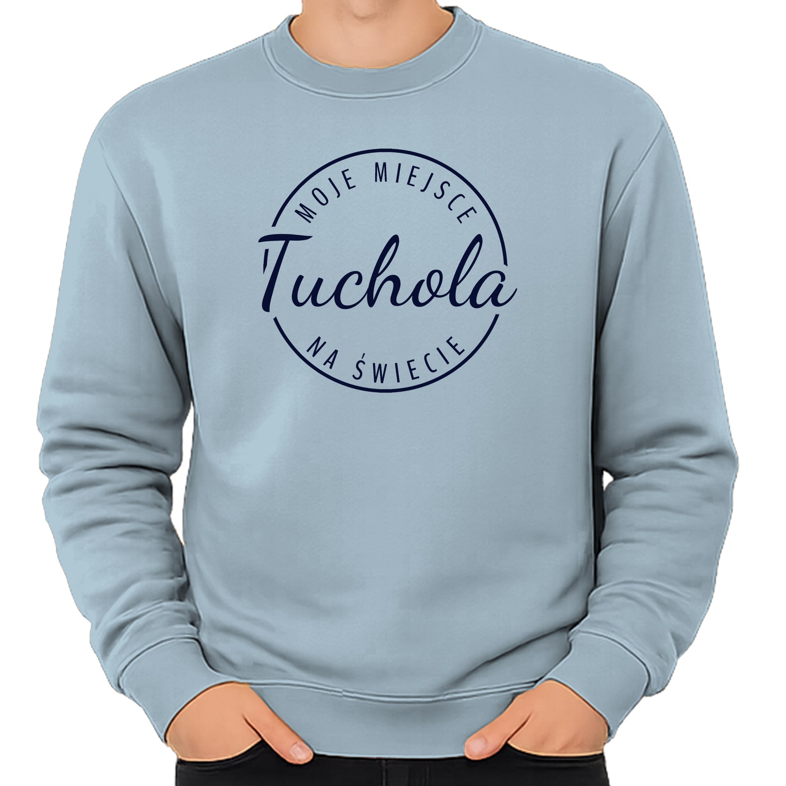 Bluza unisex Moje miejsce na świecie Tuchola - obrazek 8