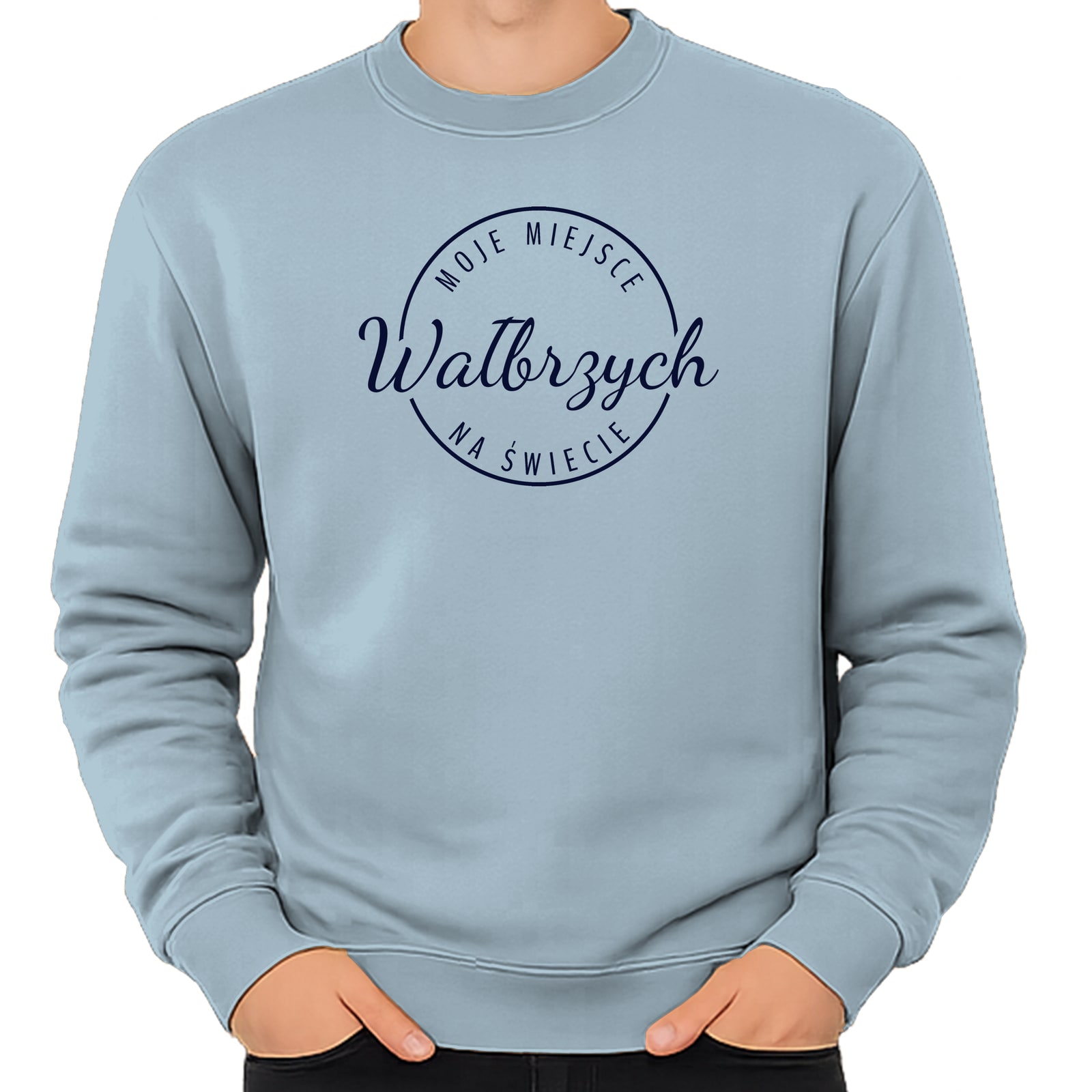 Bluza unisex Moje miejsce na świecie Wałbrzych - obrazek 8