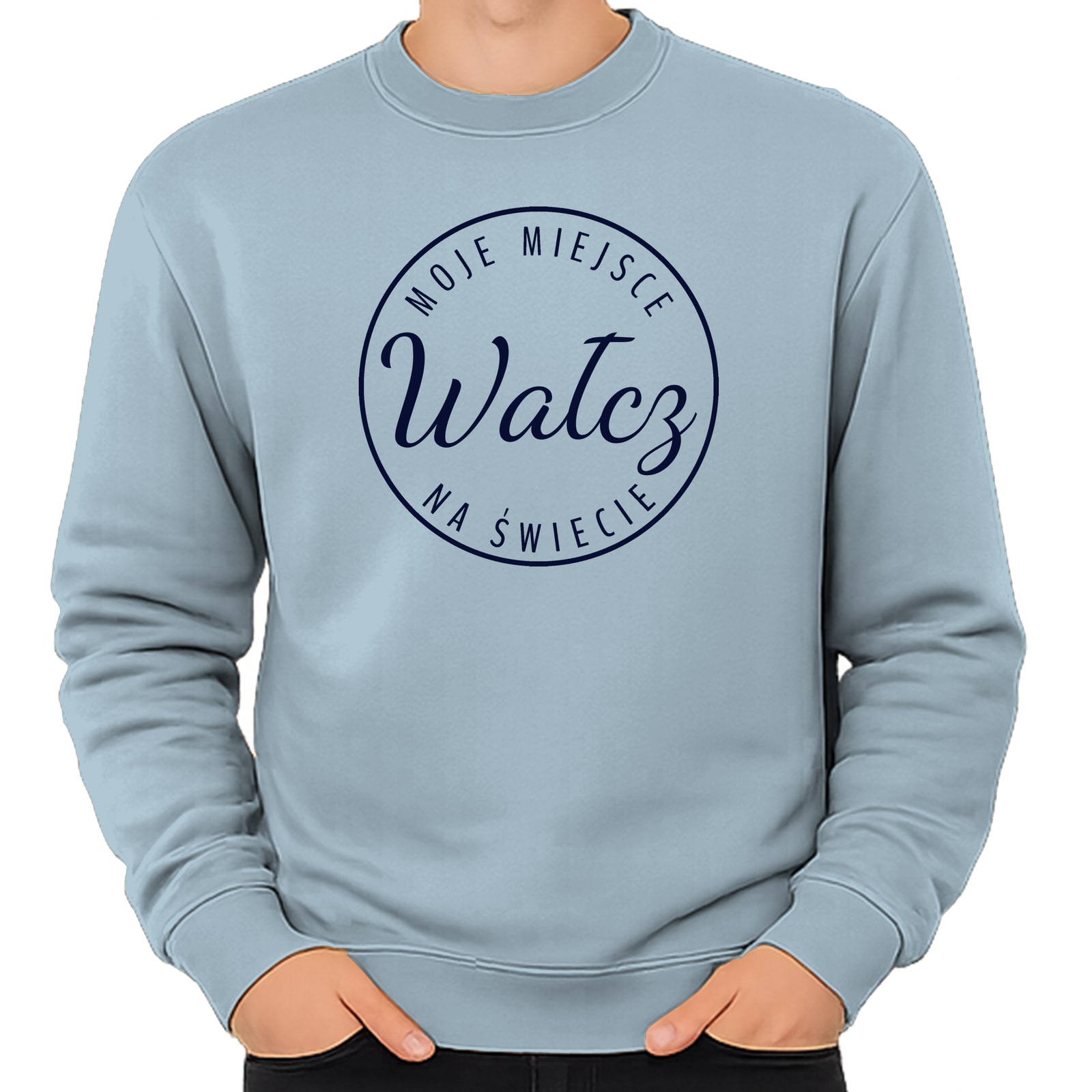 Bluza unisex Moje miejsce na świecie Wałcz - obrazek 8