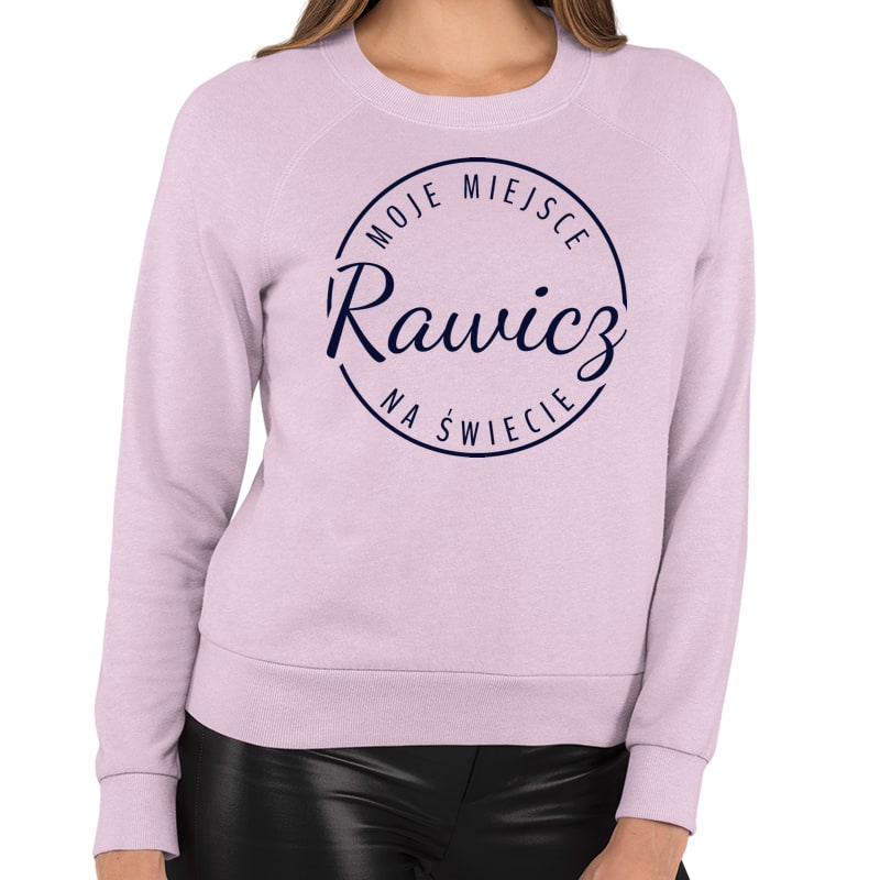 Bluza unisex Moje miejsce na świecie Rawicz - obrazek 9