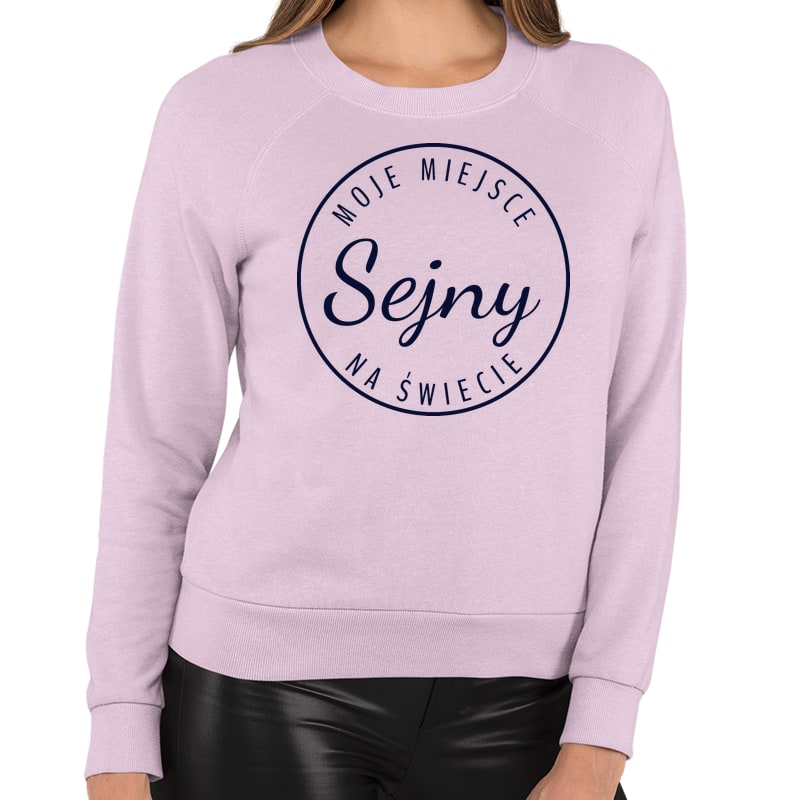 Bluza unisex Moje miejsce na świecie Sejny - obrazek 9