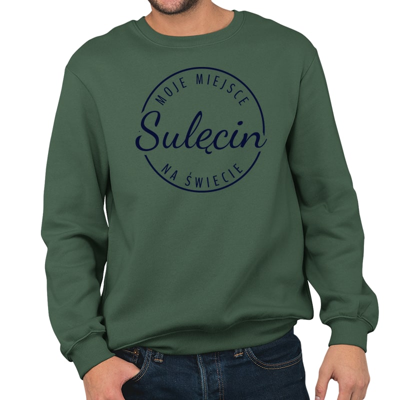Bluza unisex Moje miejsce na świecie Sulęcin - obrazek 6