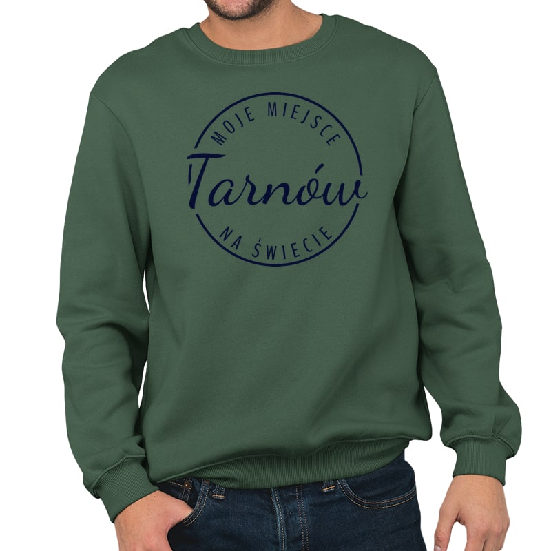 Bluza unisex Moje miejsce na świecie Tarnów - obrazek 6