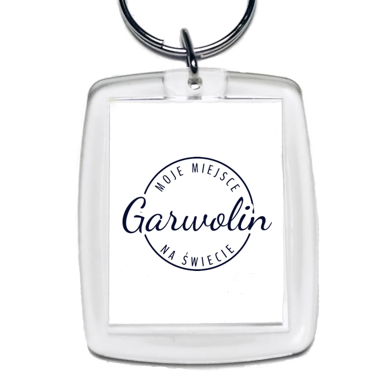 Brelok Moje miejsce na świecie Garwolin
