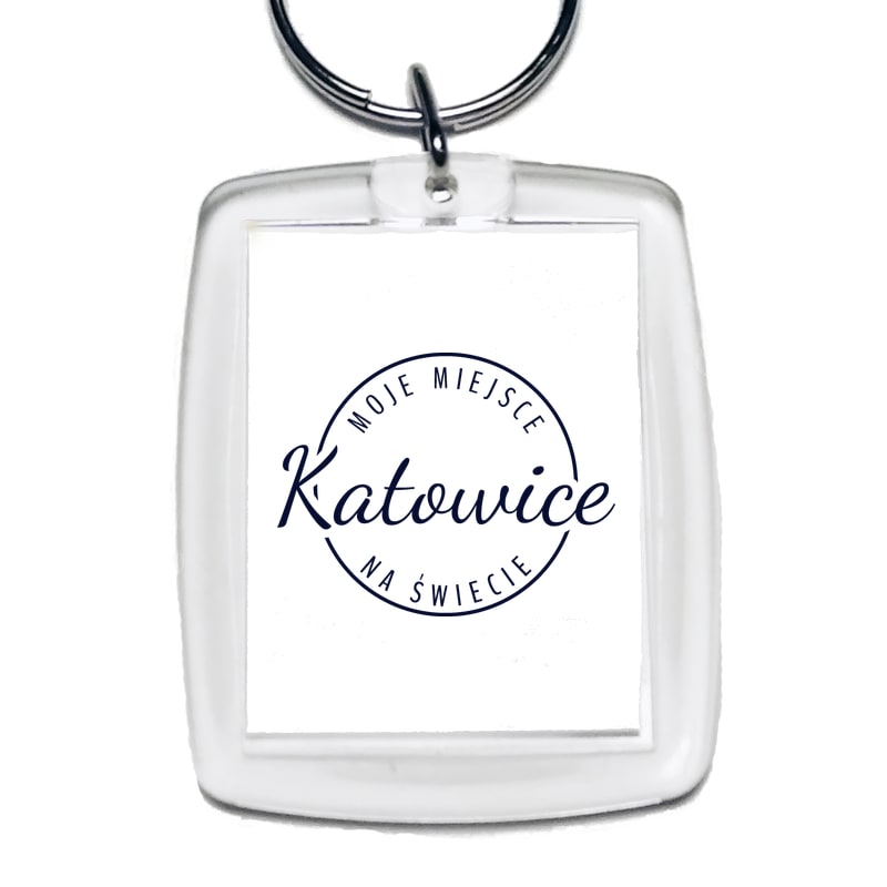 Brelok Moje miejsce na świecie Katowice