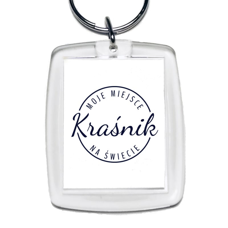 Brelok Moje miejsce na świecie Kraśnik