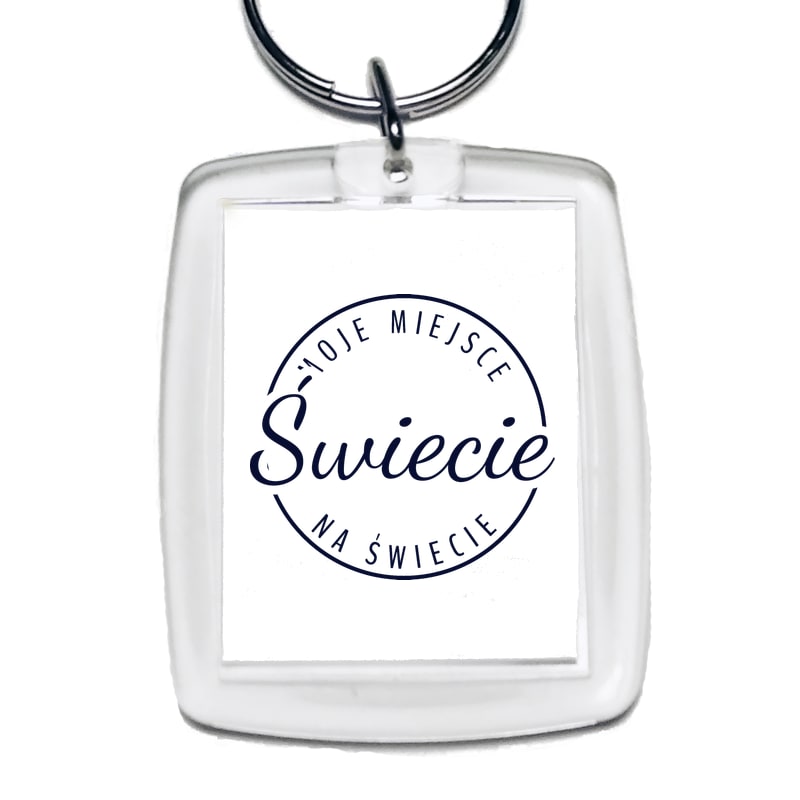 Brelok Moje miejsce na świecie Świecie