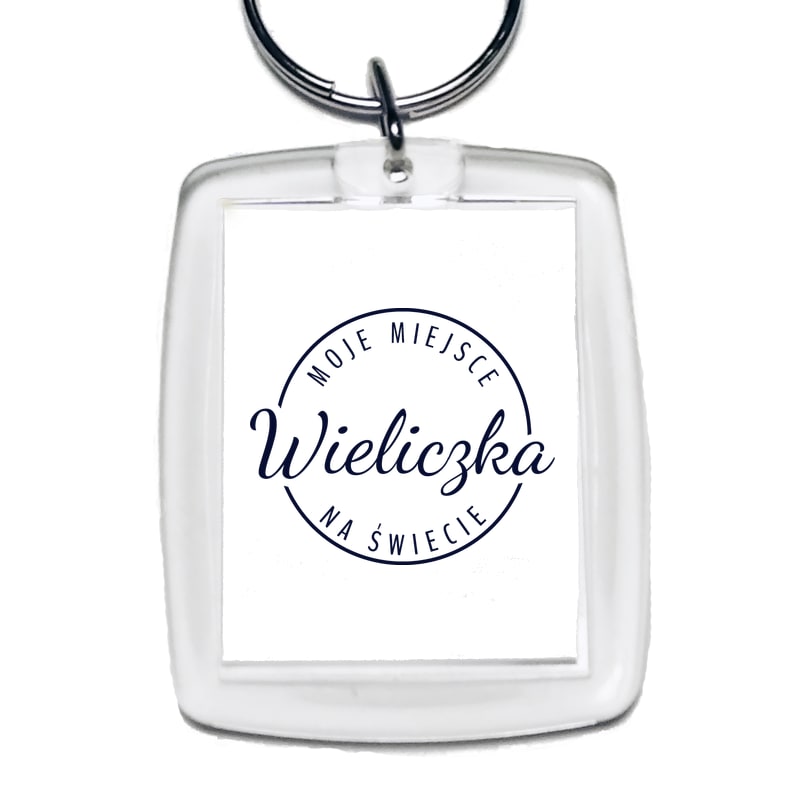 Brelok Moje miejsce na świecie Wieliczka