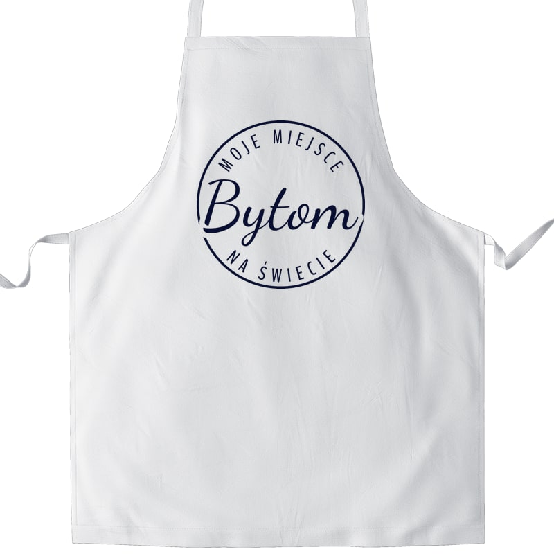 Fartuch kuchenny Moje miejsce na świecie Bytom