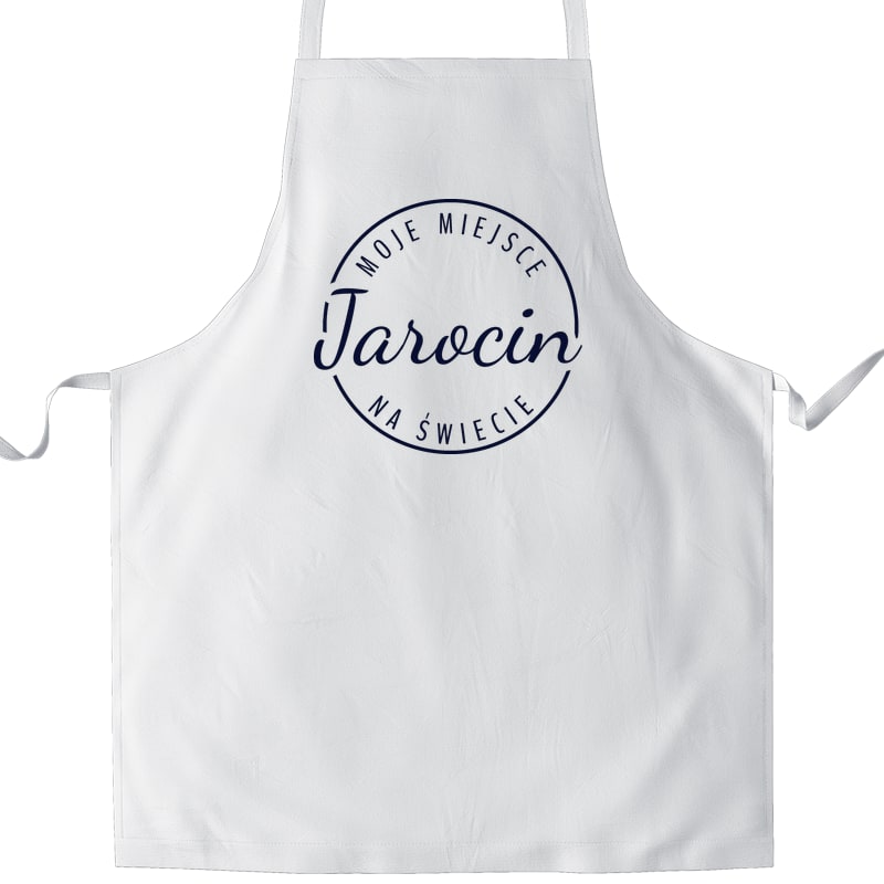 Fartuch kuchenny Moje miejsce na świecie Jarocin
