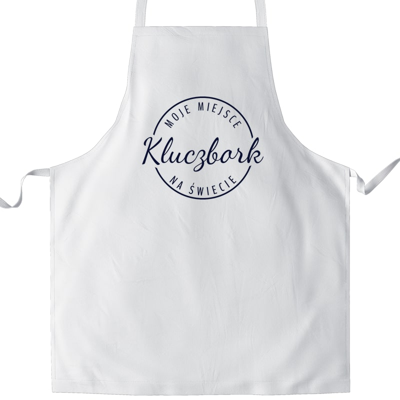 Fartuch kuchenny Moje miejsce na świecie Kluczbork