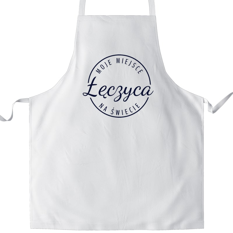 Fartuch kuchenny Moje miejsce na świecie Łęczyca