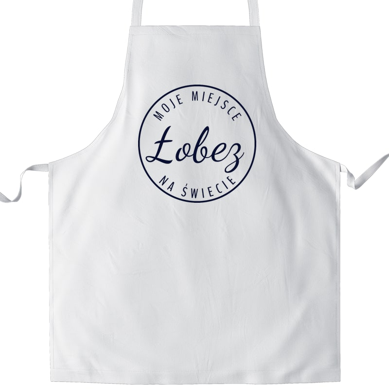 Fartuch kuchenny Moje miejsce na świecie Łobez