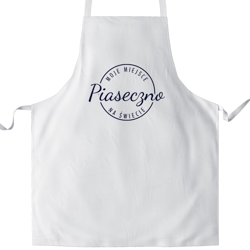 Fartuch kuchenny Moje miejsce na świecie Piaseczno