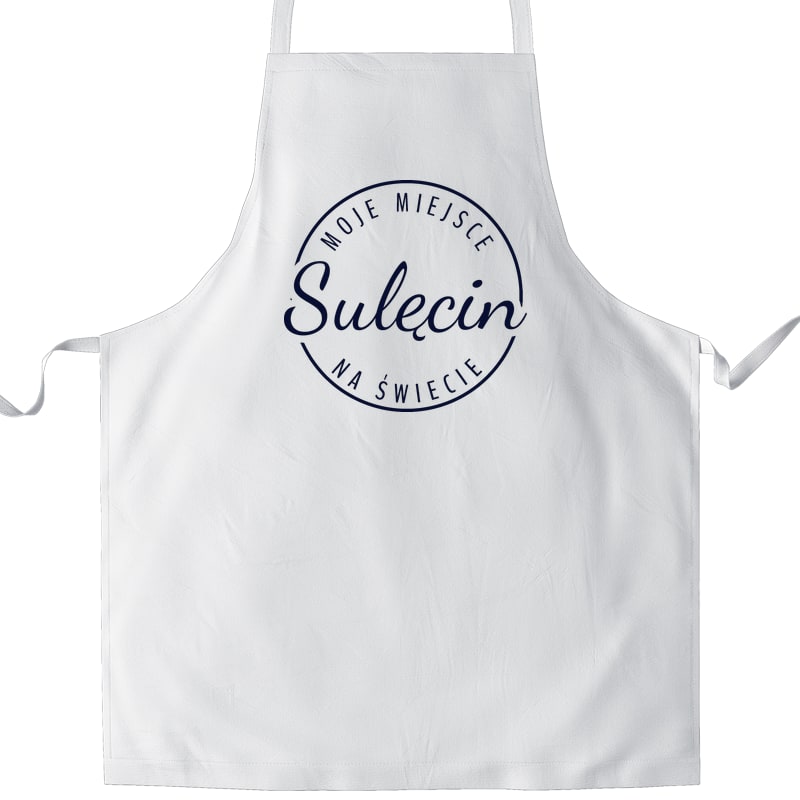 Fartuch kuchenny Moje miejsce na świecie Sulęcin