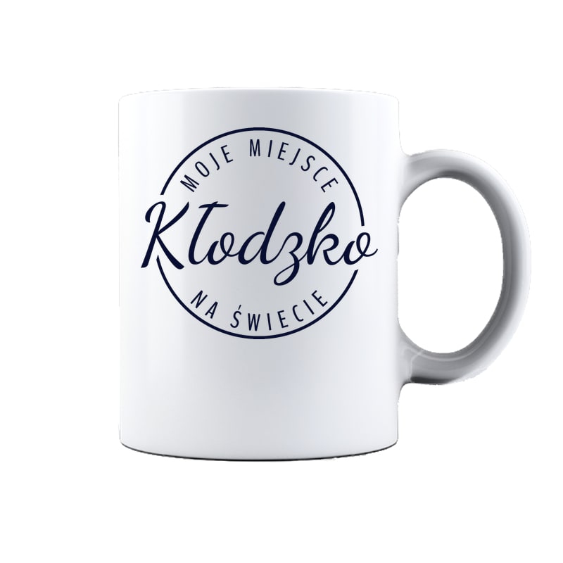 Kubek ceramiczny Moje miejsce na świecie Kłodzko