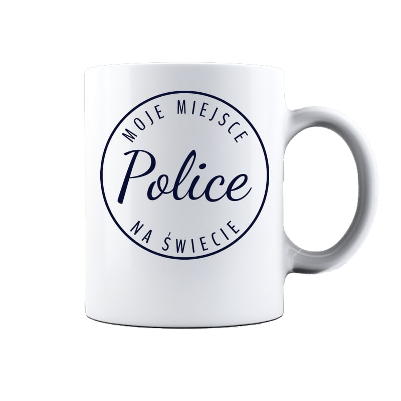 Kubek ceramiczny Moje miejsce na świecie Police