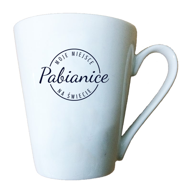 Kubek latte Moje miejsce na świecie Pabianice