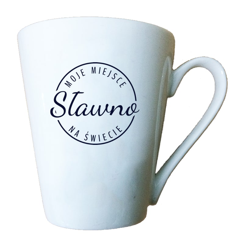 Kubek latte Moje miejsce na świecie Sławno