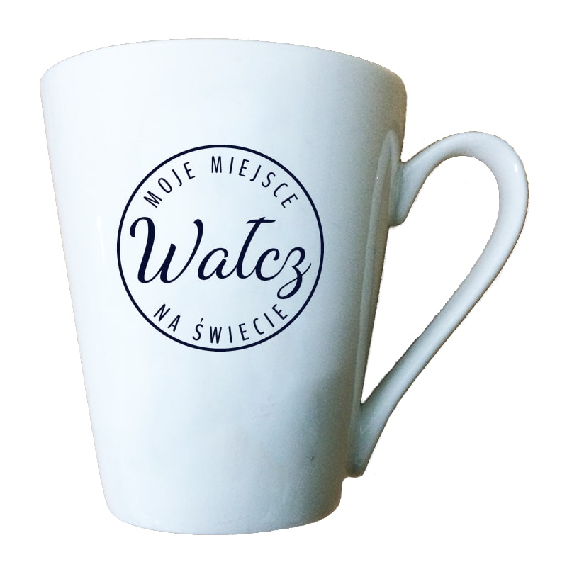 Kubek latte Moje miejsce na świecie Wałcz