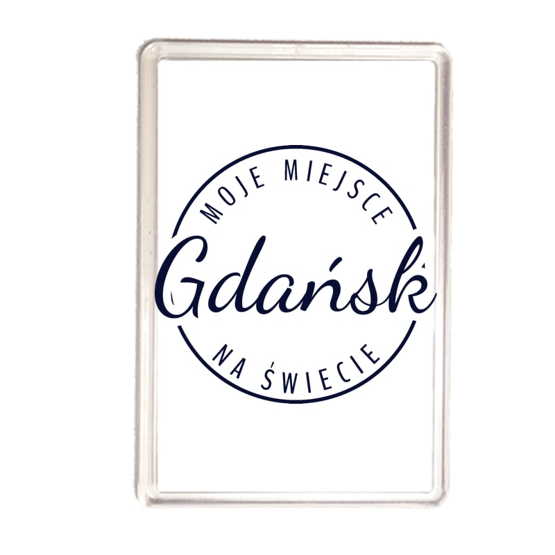 Magnes Moje miejsce na świecie Gdańsk