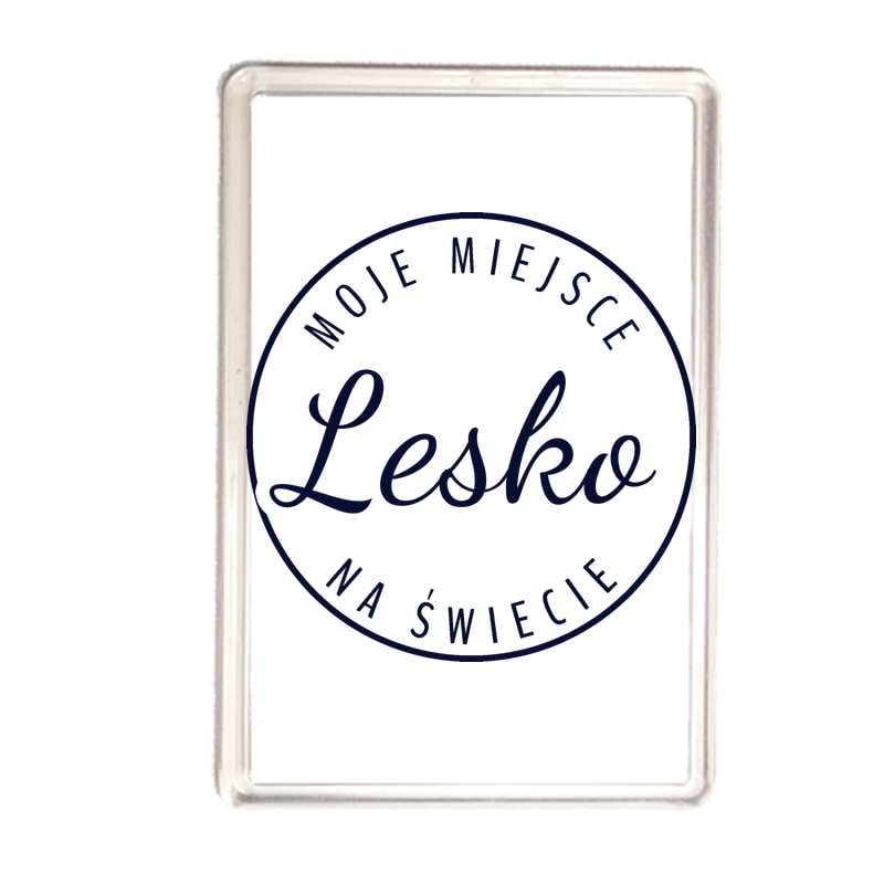 Magnes Moje miejsce na świecie Lesko
