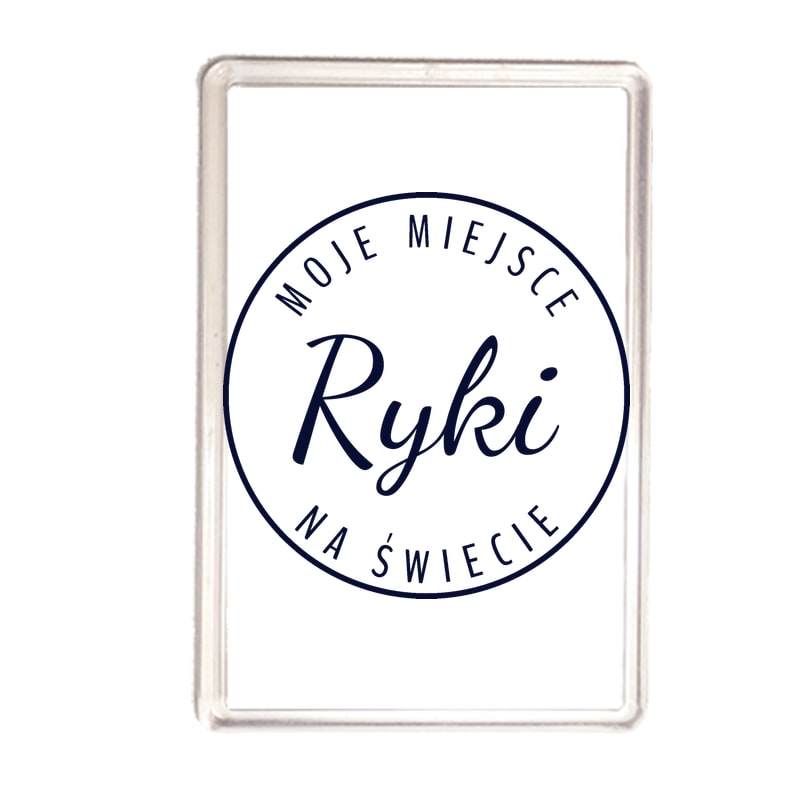 Magnes Moje miejsce na świecie Ryki